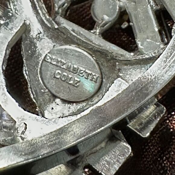 Elizabeth Cole Statement Bracelet – Vintage Glamour & Elegance Silver and Pearl - Picture 16 of 17